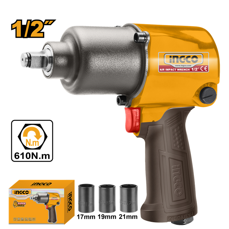 770 Havalı Somun Sıkma 1/2"7000 Devir/dakika - Görsel 1