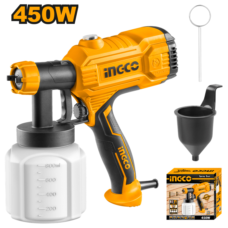 804 Elektrikli Boya Tabancası 450 Watt - Görsel 1