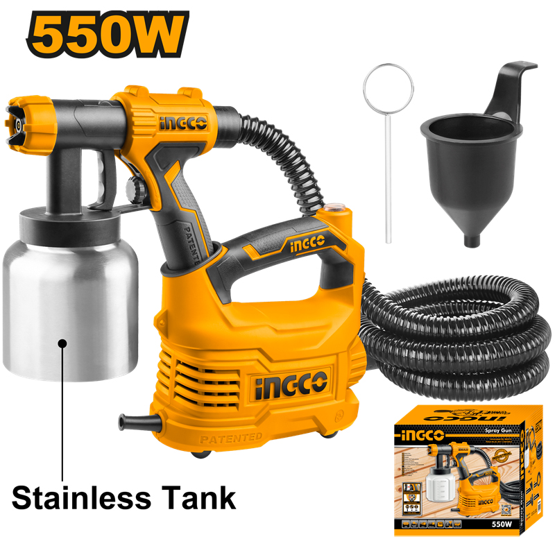805 Elektrikli Boya Tabancası 550 Watt Hvlp - Görsel 1