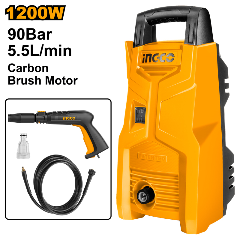 809 Yüksek Basınçlı Yıkama Makinesi 1200W - Görsel 1