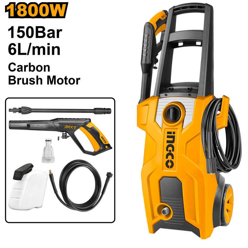 811 Yüksek Basınçlı Yıkama Makinesi 1800 Watt - Görsel 1