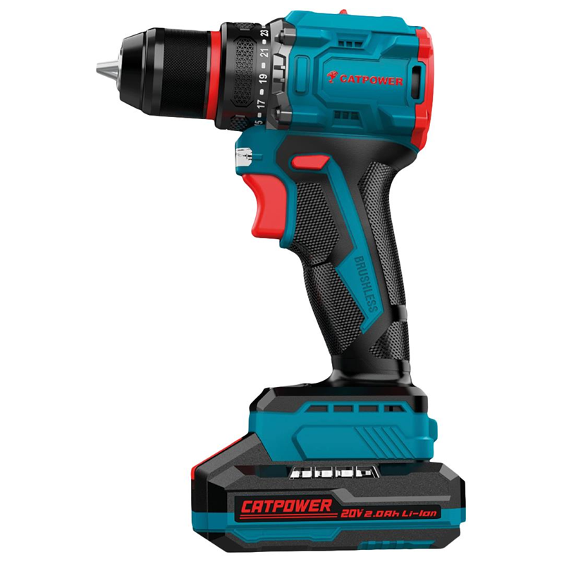 852 Kömürsüz Akülü Vidalama Li-İon 10Mm 20V 2.0 Ah - Görsel 1