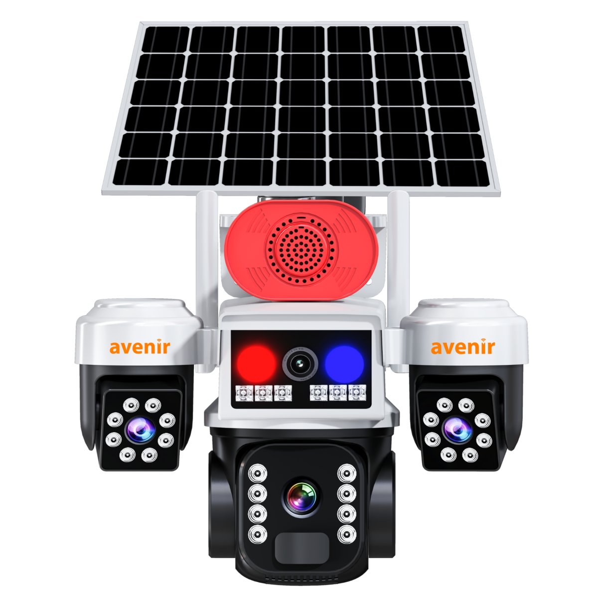AV_S463W 6 MP 3 KAMERALI 4G SOLAR KAMERA - Görsel 1