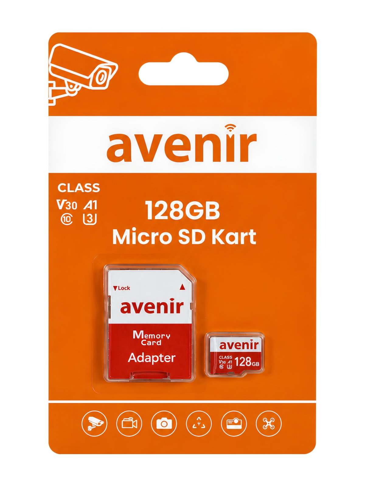 AV_SD128_3 128 GB SD KART - Görsel 1