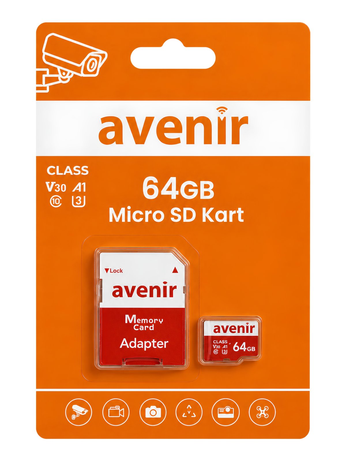 AV_SD64_1 64 GB SD KART - Görsel 1