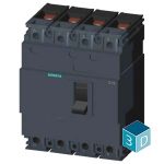 Sıemens Kompakt Şalter 125A 3Vm11 36Ka 4P - Görsel 3