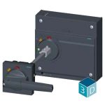 Sıemens Uzatma Kolu Komple 3Va25 800-1000A Gri - Görsel 3