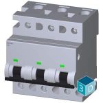 Sıemens Trifaze Otomatik Sigorta 3P C 125A 10Ka - Görsel 3