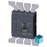 Sıemens Kompakt Şalter 1250A Etu320 55Ka 4P - Görsel 3