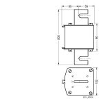 Sıemens Bıçaklı Sigorta Nh 4Boy 1000A - Görsel 2