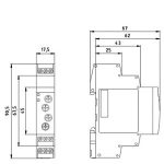 Sıemens Yıldız Üçgen Zaman Rölesi Ledli 2No 12-240V Ac/dc - Görsel 2