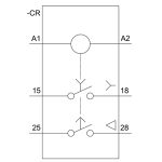 Sıemens Yıldız Üçgen Zaman Rölesi Ledli 2No 12-240V Ac/dc - Görsel 4
