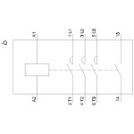 Sıemens Kontaktör  2.2Kw  6A 1Na 220V Ac Sinoplus - Görsel 4