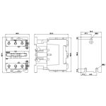 Sıemens Kontaktör  37Kw  80A 1Na+1nk 220V Ac Sinoplus - Görsel 2