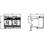 Sıemens Kontaktör Ters Çevirme   3P 4Kw 24V Dc - Görsel 3