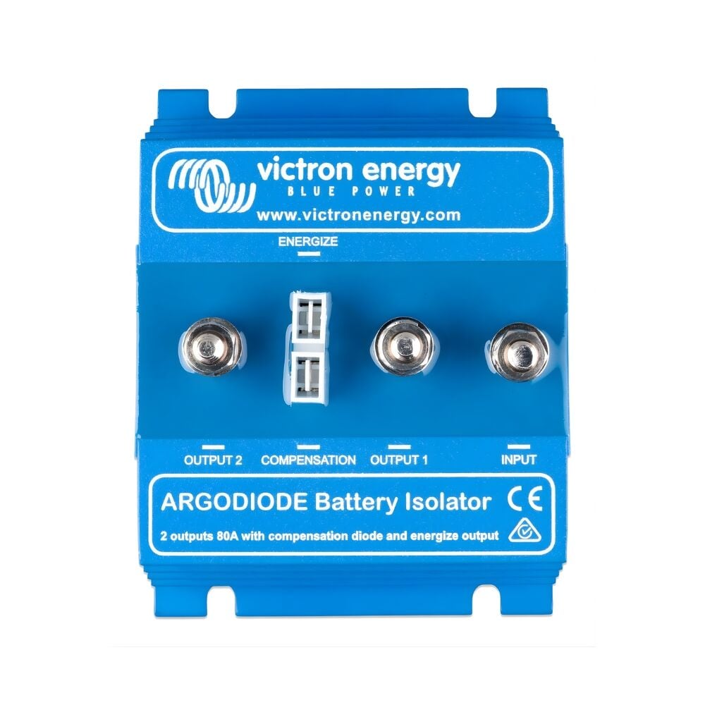 arg080201000-r Victron Energy Argodiode 80-2ac 80a Akü İzolatörü (1 Giriş 2 Çıkış) (ARG080201000R) - Görsel 1