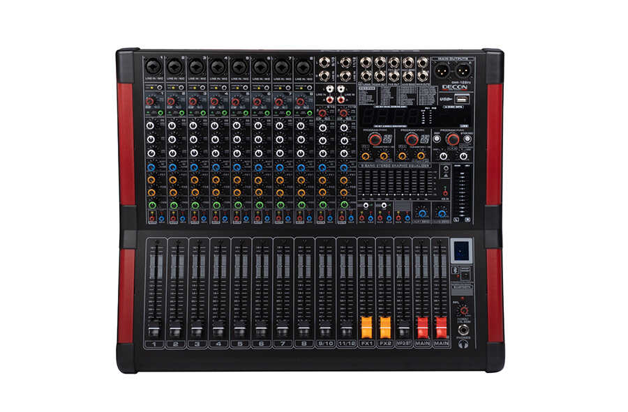 dmp-122fx-power-mixer-decon-4792-50-B DMP-122FX 12 Kanal 650w Power Mixer - Görsel 1