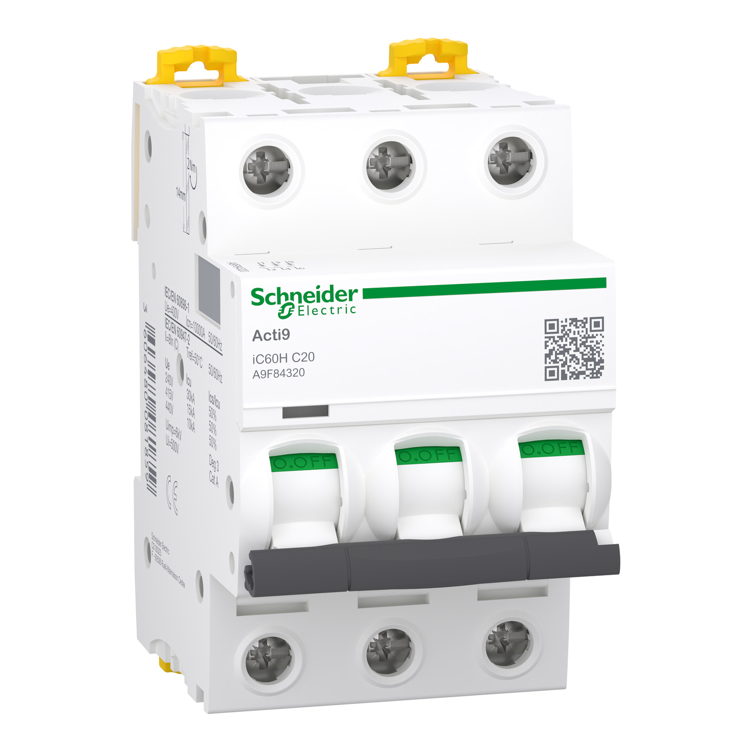 files Schneider Trifaze Otomatik Sigorta 3P C 20A 10Ka - Görsel 1