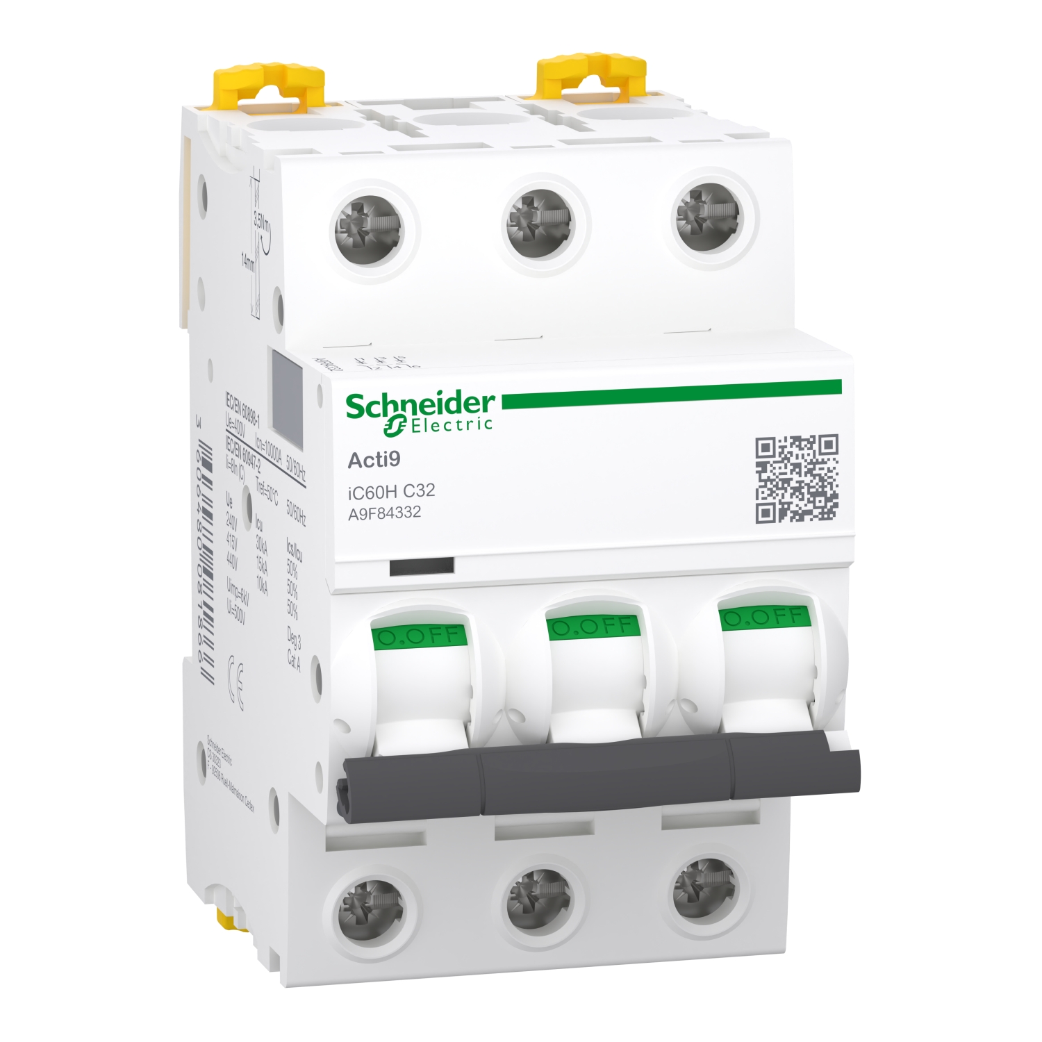 files Schneider Trifaze Otomatik Sigorta 3P C 32A 10Ka - Görsel 1