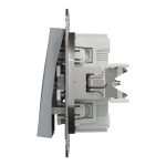 Schneider  Asfora Çelik Light+ Light Butonu - Görsel 3