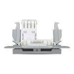 Schneider Asfora Alüminyum Data Prizi 1Xrj45 Cat6 Modül+kapak - Görsel 3