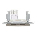 Schneider Asfora Krem Data Prizi 1Xrj45 Cat6 Modül+tuş - Görsel 3