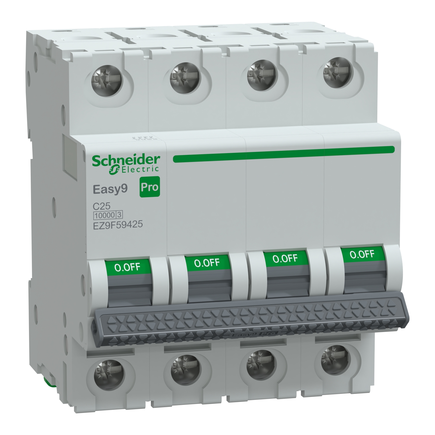 files Schneider 4Kutup Otomatik Sigorta 4P C 25A 10Ka Easy9pro - Görsel 1
