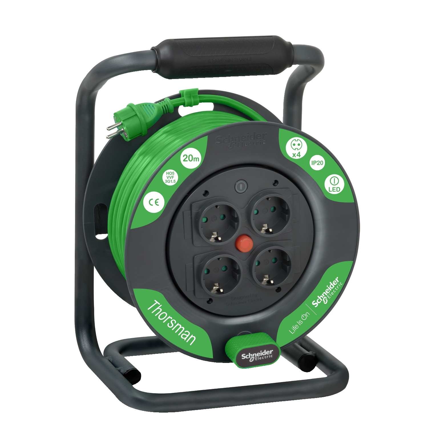 files Schneider Kablo Makarası 20Mt H05rnf 3X1.5 Ip20 - Görsel 1