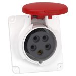 Schneider 5X16a Eğik Makina Prizi Ip44 Vida Bağlantı