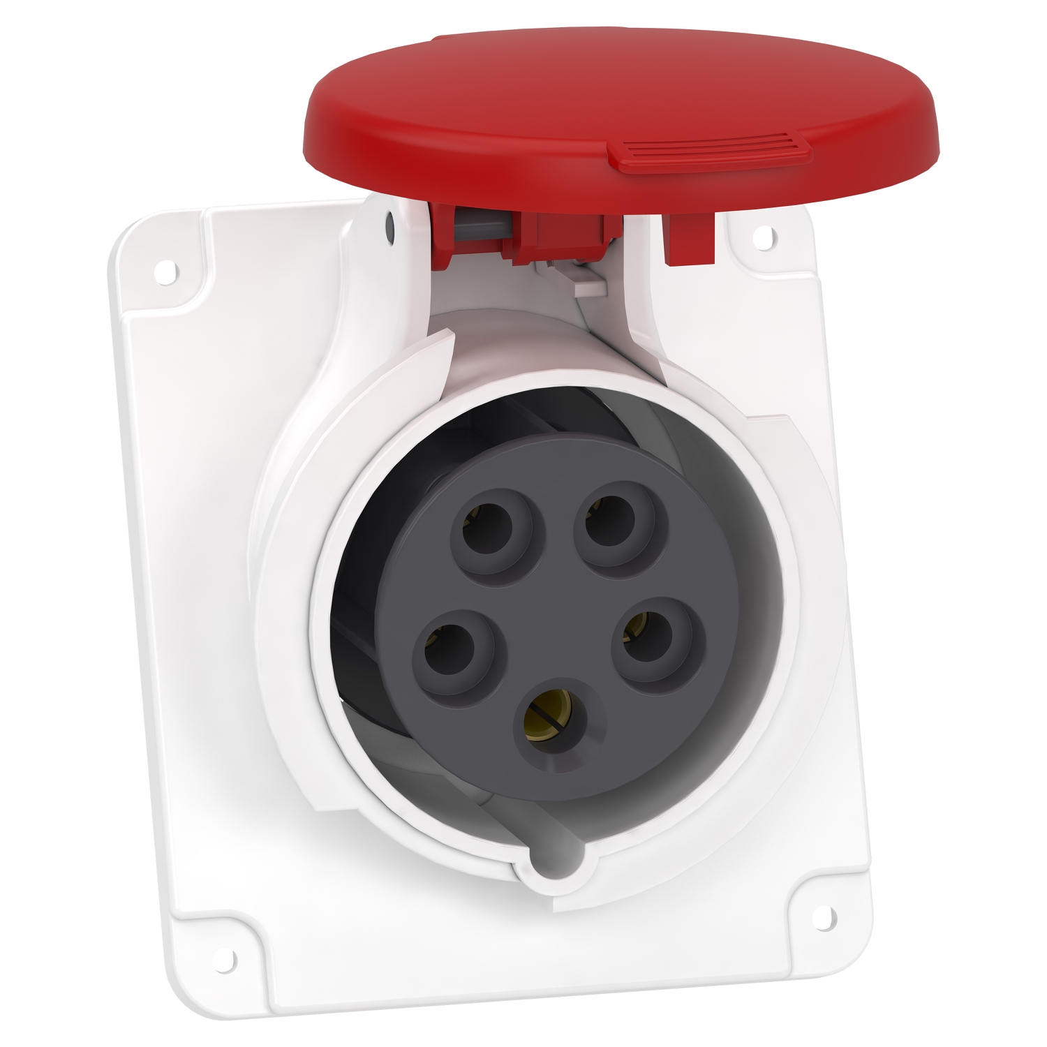 files Schneider 5X16a Eğik Makina Prizi Ip44 Vida Bağlantı - Görsel 1