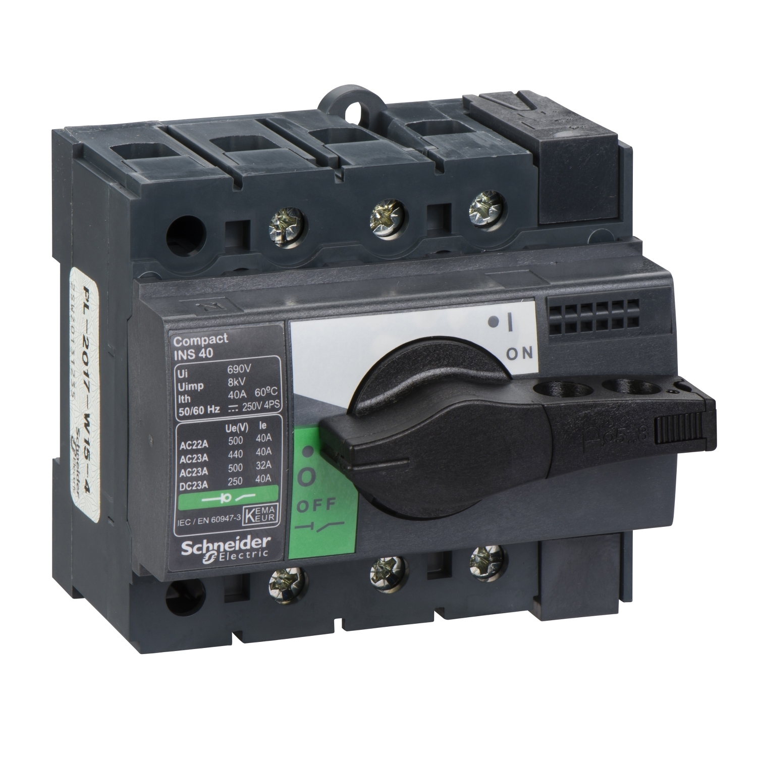 files Schneider Yük Ayırıcı 40A Ins40 15Ka - Görsel 1