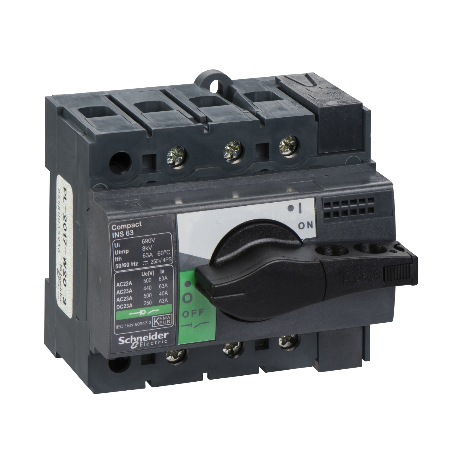 files Schneider Yük Ayırıcı 63A Ins63 15Ka - Görsel 1