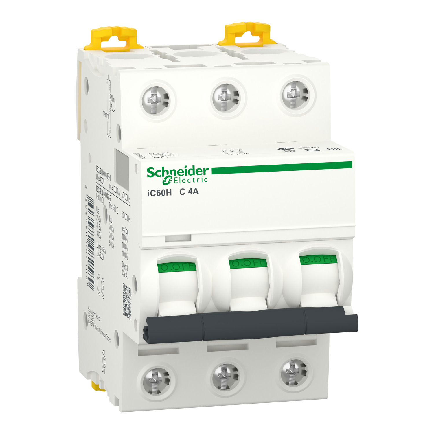 files Schneider Trifaze Otomatik Sigorta 3P C 4A 10Ka - Görsel 1