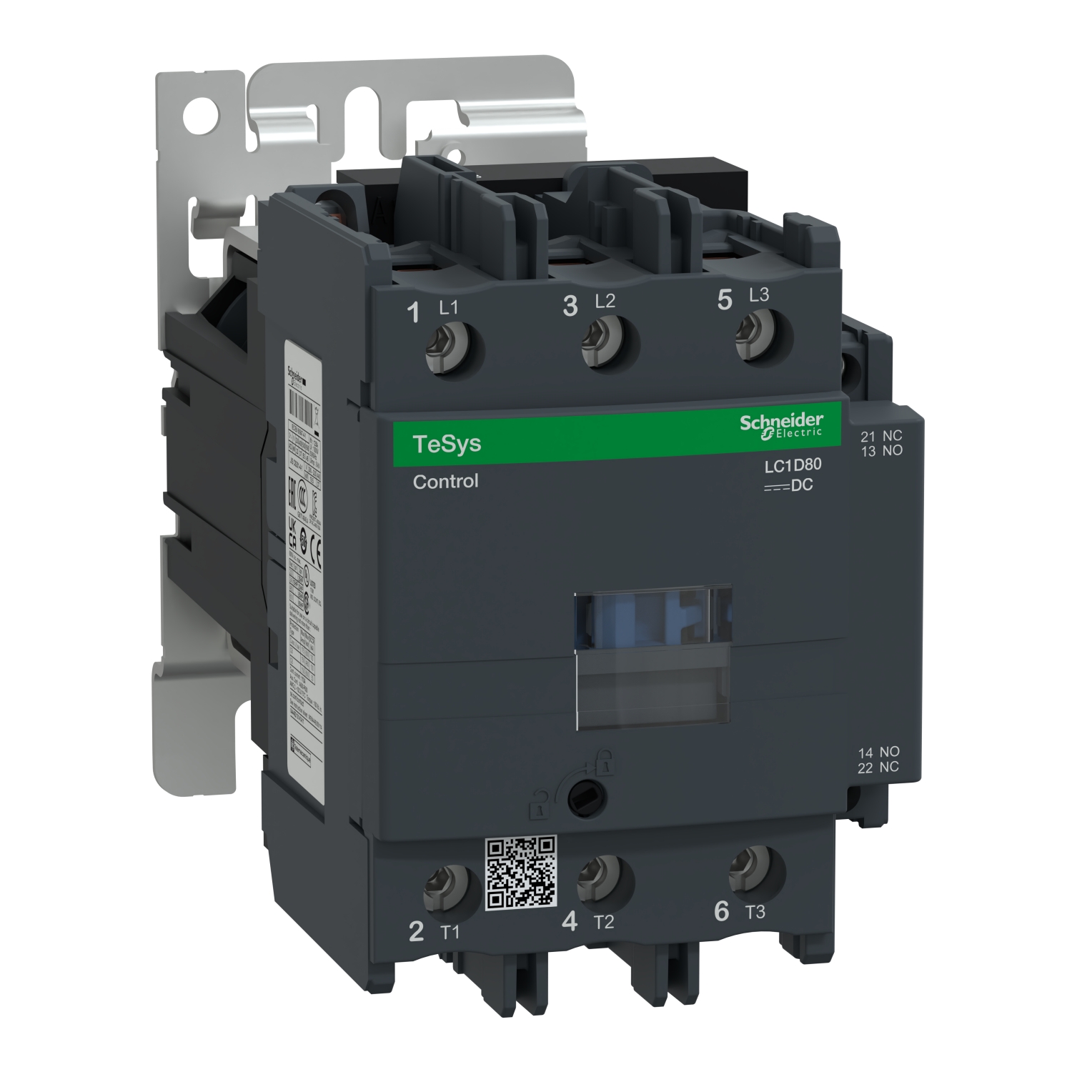 files Schneider Kontaktör 37Kw 80A 24V Dc - Görsel 1