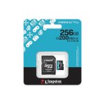 KINGSTON 256GB CanvasGo+ microSDXC 200MB/s A2 U3 V30 Card + Adaptör - Görsel 3
