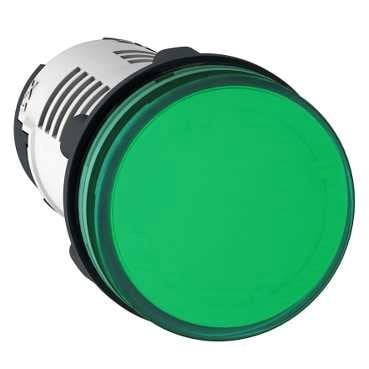 org_636181670703708284 Schneider Sinyal Lambası Ledli Yeşil 24V Ac/dc - Görsel 1