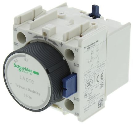 org_637215344294024713 Schneider Pnömatik Zaman Rölesi 10-180Sn Düşmede Gecikmeli - Görsel 1