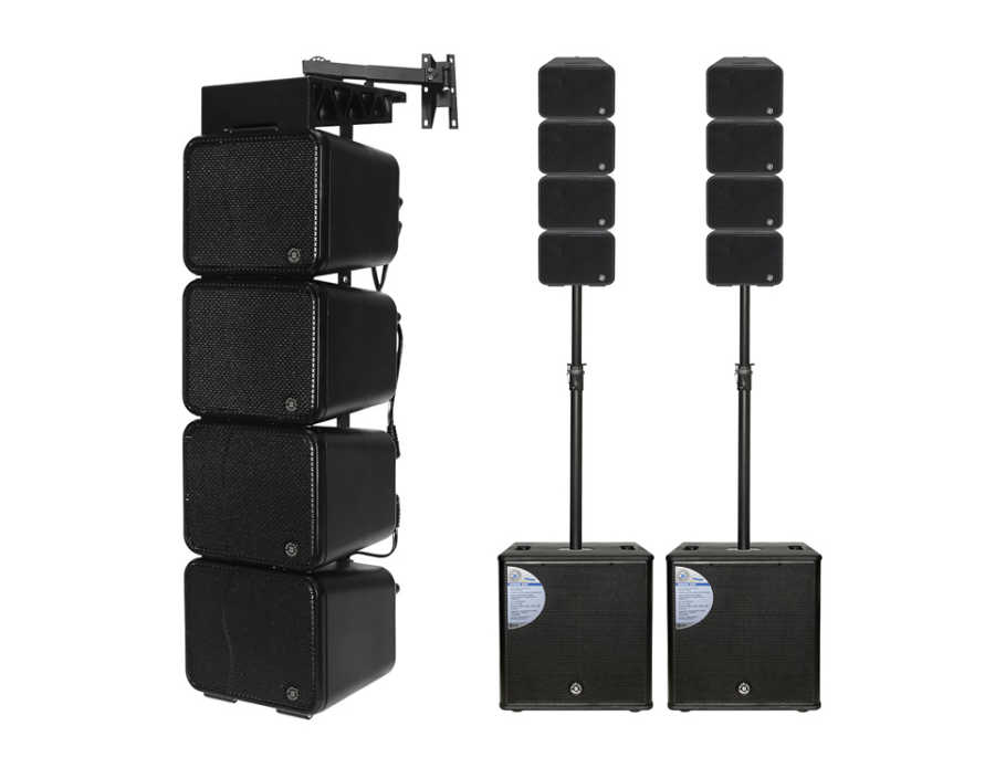 x3-line-hoparlor-line-array-sistemler-topp-pro-1857-40-B X3 - 4'' 2 Yollu Pasif Hoparlör 30/60 Watt - Görsel 1