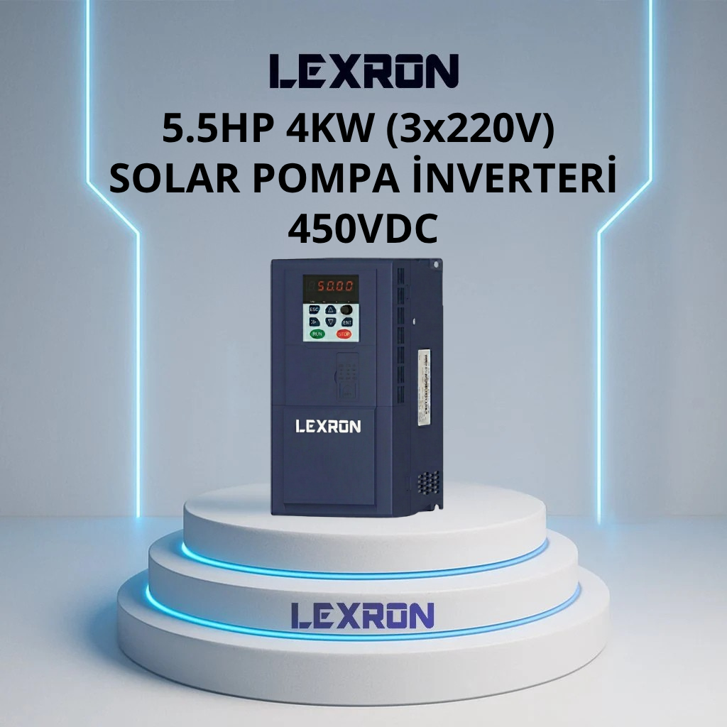 16 5.5Hp 4Kw (3X220v) Solar Pompa Inverteri - Görsel 1