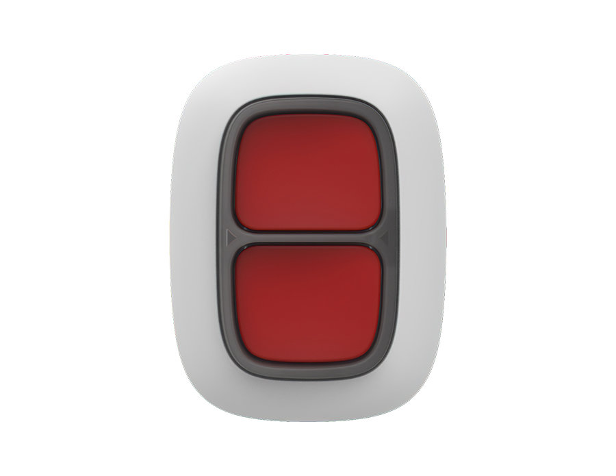 161604000104 Double Button Kablosuz Programlanabilir Buton BEYAZ - Görsel 1