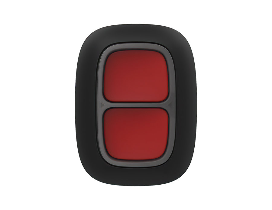 161604000105 Double Button Kablosuz Programlanabilir Buton SİYAH - Görsel 1
