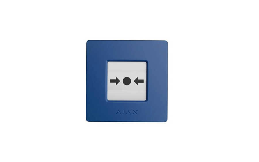 161604000184 Manual Call Point Kablosuz Kırbas Buton - Blue - Görsel 1
