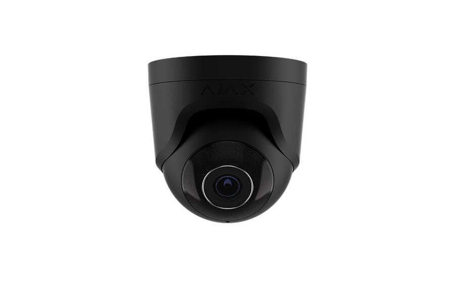 161607000013 TurretCam 5 Mp 4 mm Kablolu Mini Dome Kamera - Siyah - Görsel 1