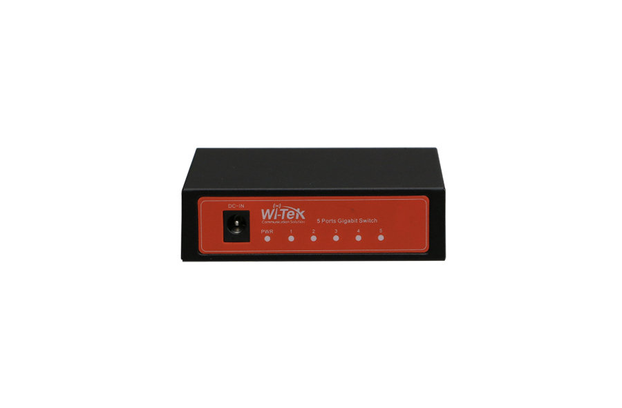 171702000128 WI-SG105 v2 5GE Steel Case Desktop Ethernet Switch - Görsel 1