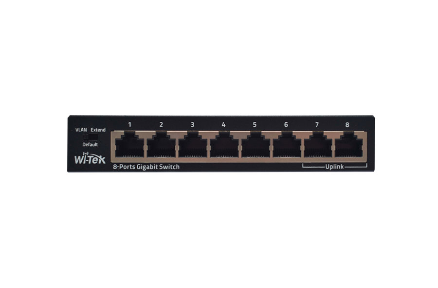 171702000129 WI-SG108 V2 - 8 x Gigabit Steel Case Desktop Ethernet Switch - Görsel 1