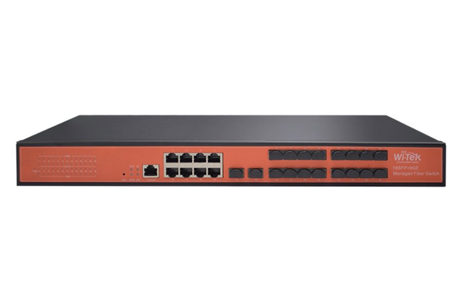 171702000149 WI-GS5024 18SFP+8GE Gigabit Rack-Mountable Fiber Ethernet Switch - Görsel 1