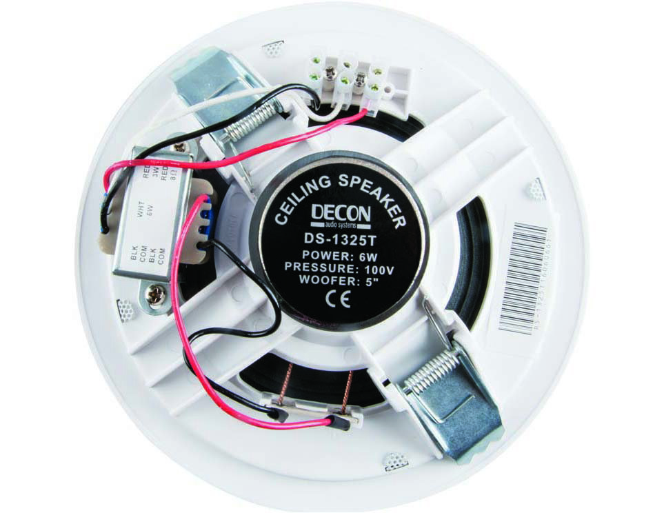 220407000001 DS-1325TW - 5" Alçıpan Hoparlör - Beyaz - Görsel 1