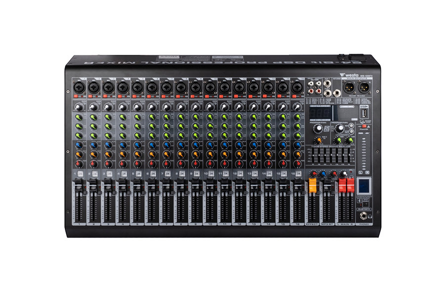222202000190 WM-1600FX - 16 Kanal Deck Mixer - Görsel 1