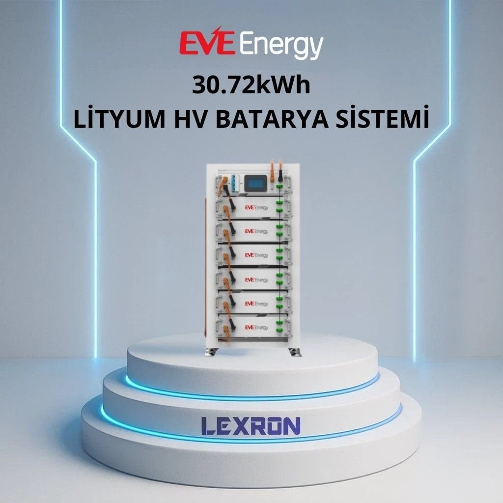 30-72kwh-eve Eve 30.72Kwh Lityum Hv (Yüksek Voltaj) Batarya Sistemi - Görsel 1