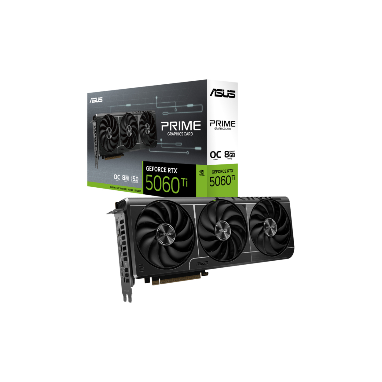 4TohBPFhns4ntxLebcKpfxPwFmuKILa9vPKDwC8a Asus PRIME-RTX5060TI-O8G 8GB 128Bit GDDR7 DP/HDMI PCI 5.0 Ekran Kartı - Görsel 1